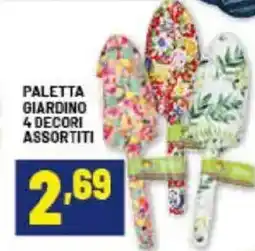 Risparmio Casa Paletta giardino 4 decori offerta