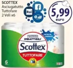 Acqua & Sapone SCOTTEX Asciugatutto Tuttofare offerta