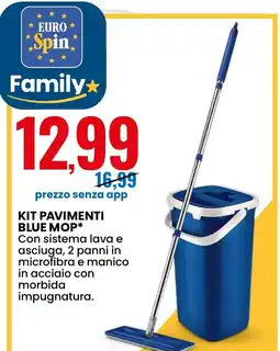 Eurospin Kit pavimenti blue MOP offerta