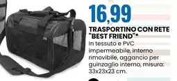 Eurospin Trasportino con rete "best friend" offerta