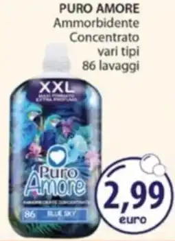 Acqua & Sapone PURO AMORE Ammorbidente Concentrato offerta