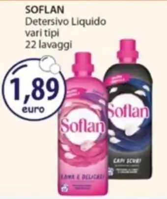 Acqua & Sapone SOFLAN Detersivo Liquido offerta