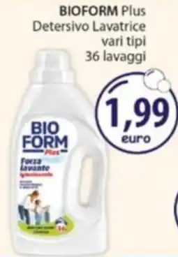 Acqua & Sapone BIOFORM Plus Detersivo Lavatrice offerta