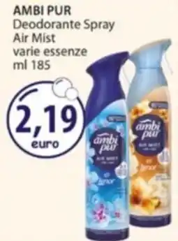Acqua & Sapone AMBI PUR Deodorante Spray Air Mist offerta