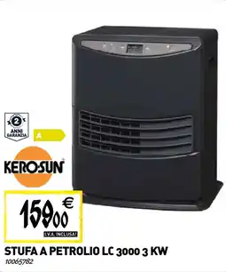 Tecnomat Kero-sun stufa a petrolio LC 3000 3 KW offerta