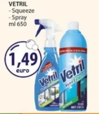 Acqua & Sapone VETRIL Squeeze, Spray offerta