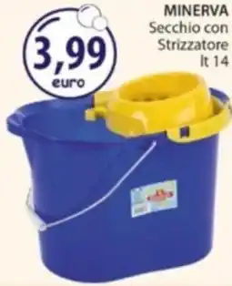 Acqua & Sapone MINERVA Secchio con Strizzatore offerta