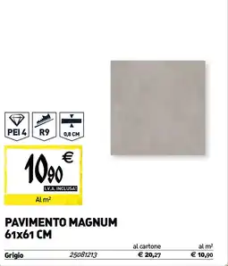 Tecnomat Pavimento magnum 61x61 cm offerta