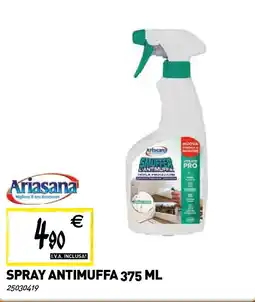 Tecnomat Ariasana spray antimuffa offerta