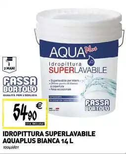 Tecnomat Idropittura superlavabile aquaplus bianca offerta