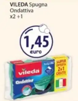 Acqua & Sapone VILEDA Spugna Ondattiva x2 + 1 offerta