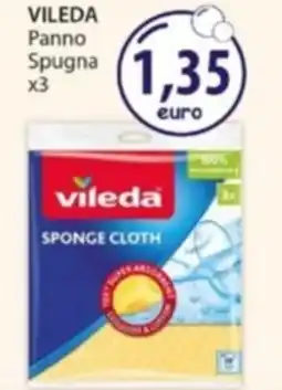 Acqua & Sapone VILEDA Panno Spugna x3 offerta