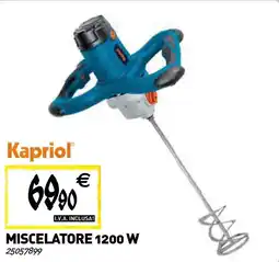 Tecnomat Kapriol miscelatore 1200 W offerta