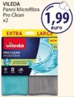 Acqua & Sapone VILEDA Panni Microfibra Pro Clean x2 offerta