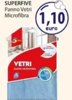 Acqua & Sapone SUPERFIVE Panno Vetri Microfibra offerta