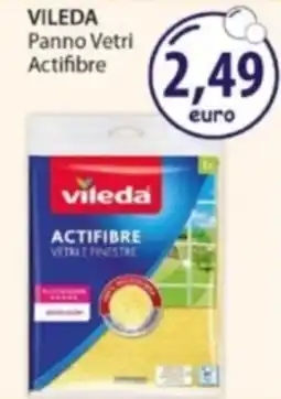 Acqua & Sapone VILEDA Panno Vetri Actifibre offerta