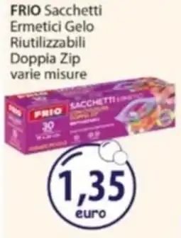 Acqua & Sapone FRIO Sacchetti Ermetici Gelo Riutilizzabili Doppia Zip offerta