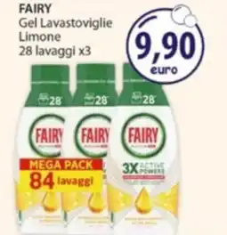 Acqua & Sapone FAIRY Gel Lavastoviglie Limone offerta
