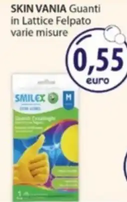 Acqua & Sapone SKIN VANIA Guanti in Lattice Felpato offerta