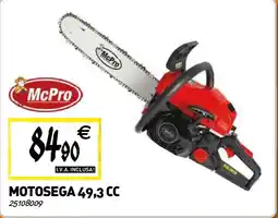 Tecnomat McPro Motosega 49,3 cc offerta