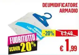 Satur Deumidificatore armadio offerta