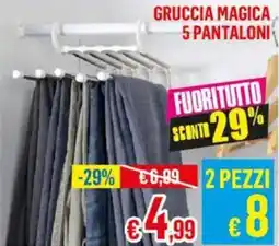 Satur Gruccia magica 5 pantaloni offerta
