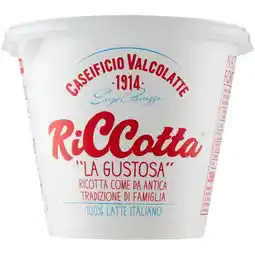 Spazio Conad RICCOTTA “LA GUSTOSA” CASEIFICIO VALCOLATTE offerta