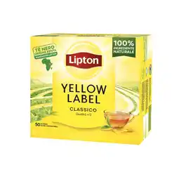 Spazio Conad TÉ CLASSICO YELLOW LABEL LIPTON offerta