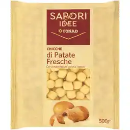 Spazio Conad CHICCHE DI PATATE FRESCHE SAPORI&IDEE CONAD offerta