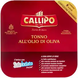 Spazio Conad TONNO CALLIPO offerta