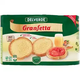 Spazio Conad FETTE BISCOTTATE GRANFETTA DELVERDE offerta