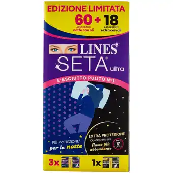 Spazio Conad ASSORBENTI SETA ULTRA LINES offerta