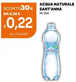 Ekom Acqua naturale SANT'ANNA offerta