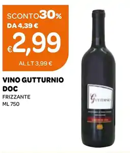 Ekom Vino gutturnio DOC frizzante offerta