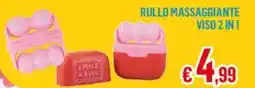 Satur Rullo massaggiante viso 2 in 1 offerta
