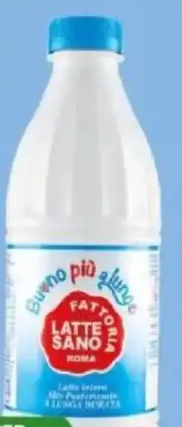 Latte Buono più a lungo Fattoria Latte Sano intero