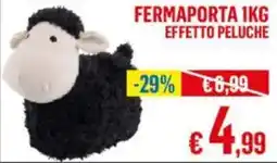 Satur Fermaporta effetto peluche offerta