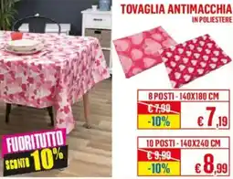 Satur Tovaglia antimacchia in poliestere offerta