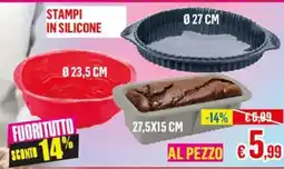 Satur Stampi in silicone offerta