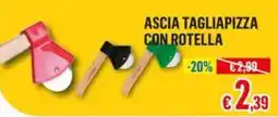 Satur Ascia tagliapizza con rotella offerta