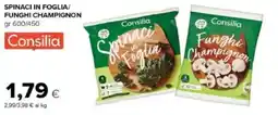 Tigre Amico Consilia spinaci in foglia/ funghi champignon offerta