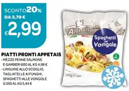 Ekom Piatti pronti PIATTI PRONTI APPETAIS offerta