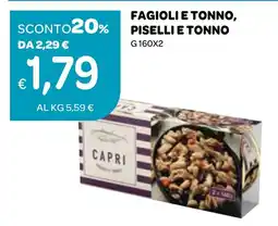 Ekom Fagiolie tonno, pisellie tonno offerta