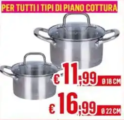 Satur Per tutti i tipi di piano cottura offerta