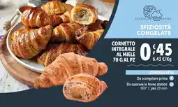 Deco Supermercati Cornetto integrale al miele offerta