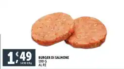 Deco Supermercati Burger di salmone offerta