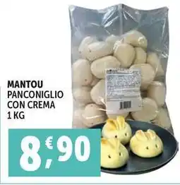 Deco Supermercati Mantou panconiglio con crema offerta