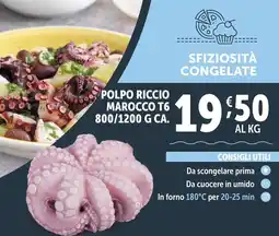 Deco Supermercati Polpo riccio marocco t6 offerta