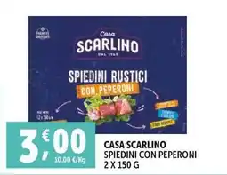 Deco Supermercati Casa scarlino spiedini con peperoni offerta