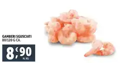 Deco Supermercati Gamberi sgusciati offerta